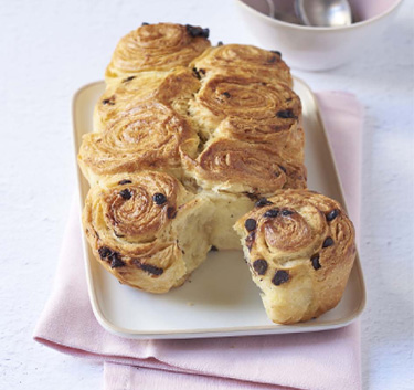 Brioches au chocolat (Pétrin XL) Magimix.